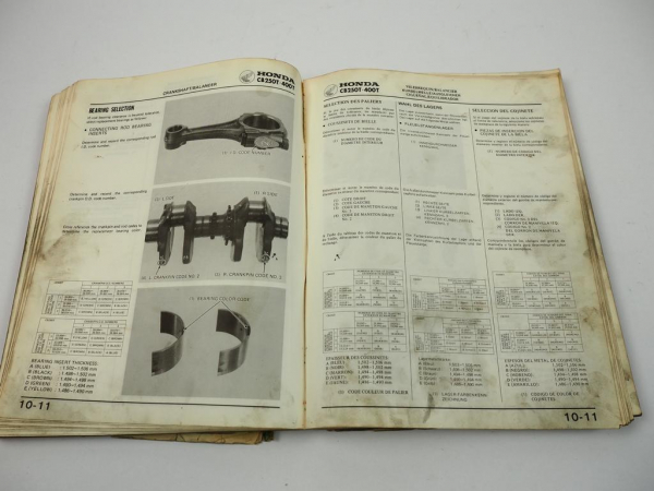 Werkstatthandbuch Honda CB250T CB250N CB400T CB400N CM400T 1977