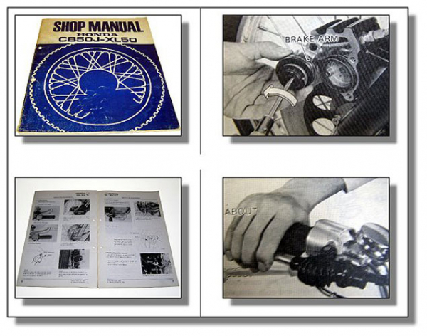 Werkstatthandbuch Honda CB50J XL50 Shop Manual 1977 Reparaturhandbuch