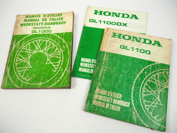 Werkstatthandbuch Honda GL 1000 1100 DX GoldWing 1975 1980 Reparatur Repair Manu