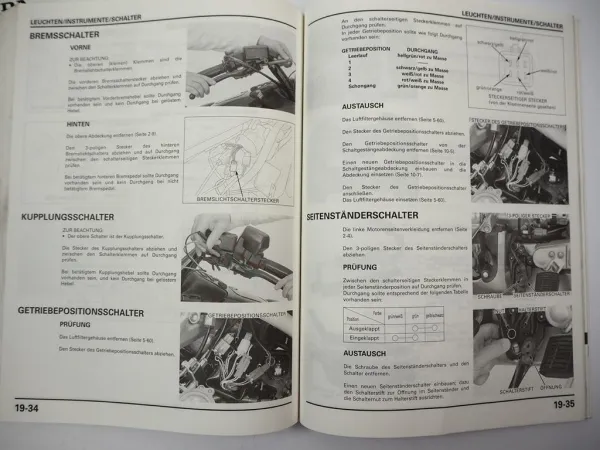 Werkstatthandbuch Honda GL1800A Goldwing Reparaturanleitung 2001 - 2003 A1 A2 A3
