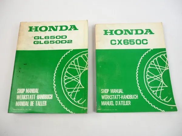 Werkstatthandbuch Honda GL650D GL650D2 RC10 Silver Wing CX650C RC11 1983