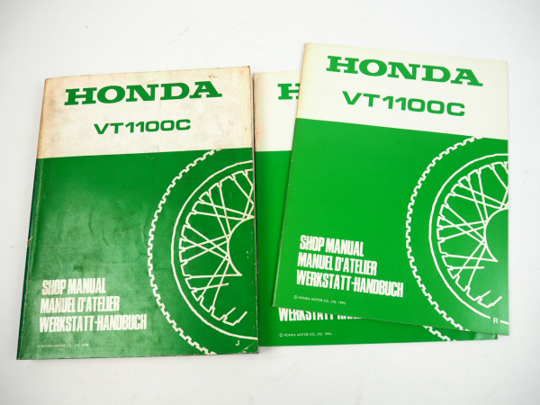 Werkstatthandbuch Honda VT1100C Shadow SC23 1988 - 1994 Reparaturanleitung