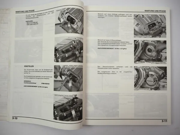 Werkstatthandbuch Honda VTX 1800 C SC46 Classic Original Reparaturanleitung 2001