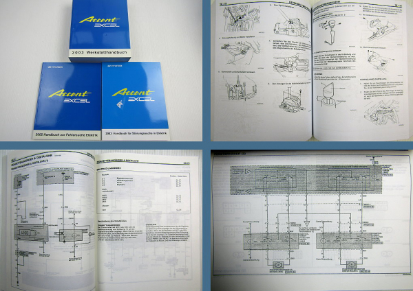 Werkstatthandbuch Hyundai Accent Excel ab 2003 und 2005 Reparaturanleitungen