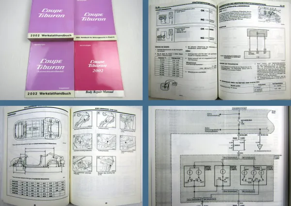 Werkstatthandbuch Hyundai Coupe GK Tiburon ab 2002 Reparaturanleitungen