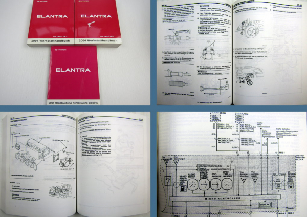 Werkstatthandbuch Hyundai Elantra XD ab 2004 Reparaturanleitung und Elektrik
