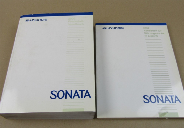 Werkstatthandbuch Hyundai Sonata ab 2000-2003 Reparaturanleitung und Schaltpläne