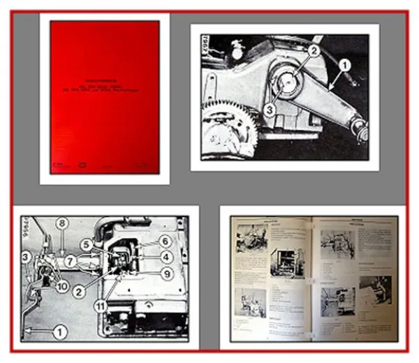 Werkstatthandbuch IHC 955 956 1055 1056 + XL Reparaturhandbuch Hydraulik