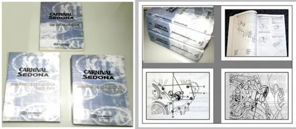 Werkstatthandbuch Kia Carnival + Sedona II Reparaturhandbuch ab 2005