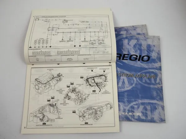 Werkstatthandbuch KIA Pregio Reparaturanleitung 1998 - 2004 Schaltpläne Elektrik