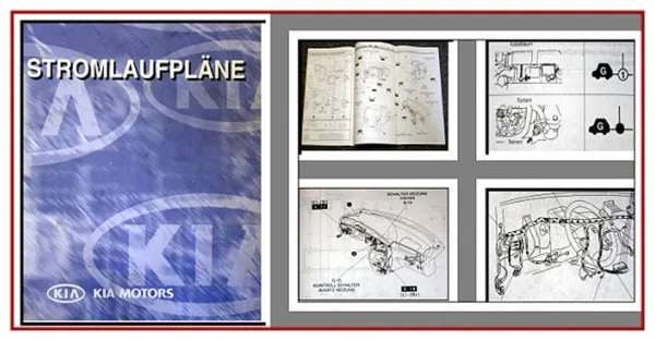 Werkstatthandbuch Kia Sorento 2003 Stromlaufpläne Elektrik Schaltpläne 4/2002