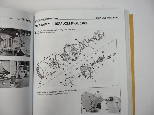 Werkstatthandbuch Komatsu WB97R-2 Backhoe Loader Shop Manual 2000