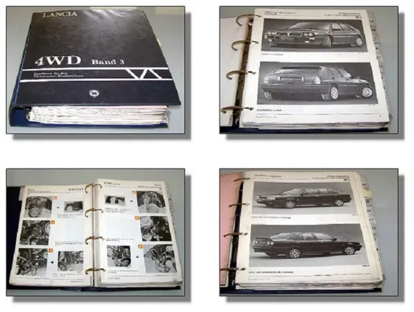 Werkstatthandbuch Lancia Dedra Delta HF integrale 4WD 1991-94 Reparaturanleitung