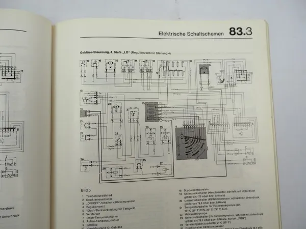 Werkstatthandbuch Mercedes 280S 450 SE SEL USA Typ 116 Klimaanlage Automatik