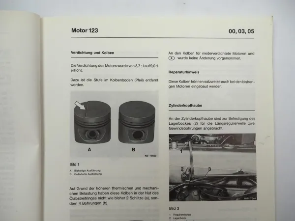 Werkstatthandbuch Mercedes Benz Typ 107 116 123 Einführungsschrift ab 9 / 1979