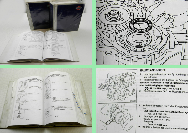 Werkstatthandbuch Nissan Almera N15 Reparaturanleitung 1995-1999 in 3 Bände
