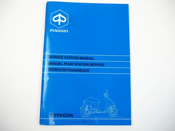 Werkstatthandbuch Piaggio Typhoon TEC1T TEC1M Vespa Reparaturanleitung 1993