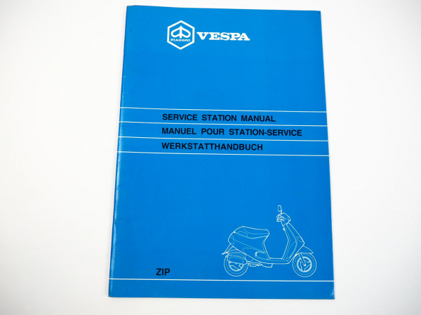 Werkstatthandbuch Piaggio Zip zu Sfera Reparaturanleitung 1992 Vespa