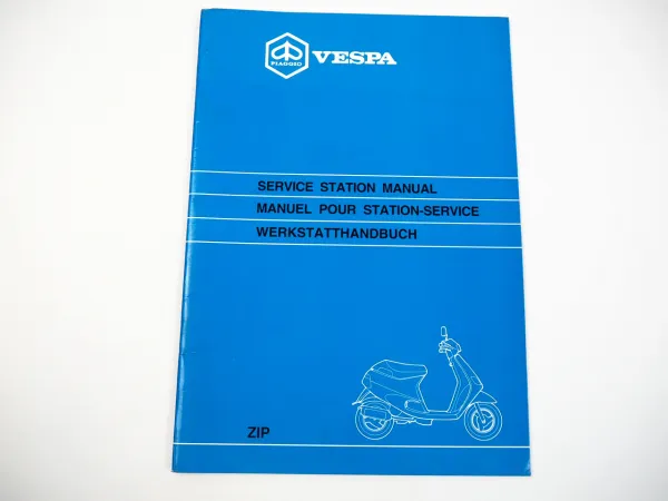 Werkstatthandbuch Piaggio Zip zu Sfera Reparaturanleitung 1992 Vespa