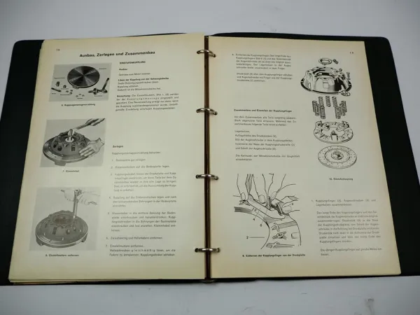 Werkstatthandbuch & Reparaturleitfaden für Massey Ferguson FE 35 Schlepper Original