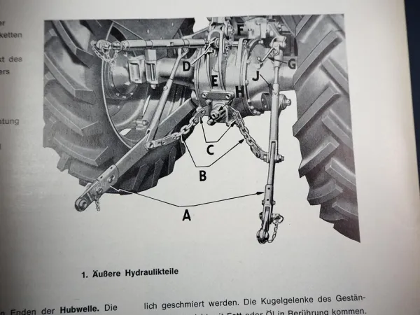 Werkstatthandbuch & Reparaturleitfaden für Massey Ferguson MF 65 Schlepper Original