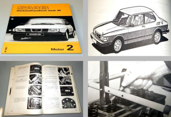 Werkstatthandbuch Saab 99 Werkstatthandbuch 100 PS ab 1982 Reparaturanleitung
