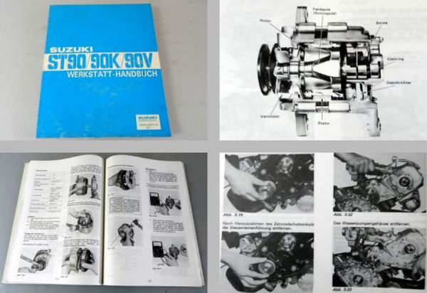 Werkstatthandbuch Suzuki Carry ST90 ST90K ST90V Reparaturanleitung 1980 - 1991