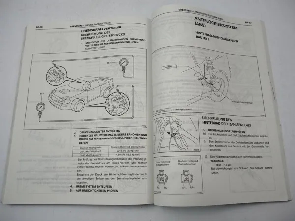 Werkstatthandbuch Toyota Celica T20 4WD ST205 Ergänzung 1994 Reparaturanleitung
