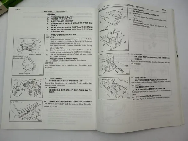 Werkstatthandbuch Toyota Land Cruiser J10 Station Wagon Reparaturanleitung 1998-2003