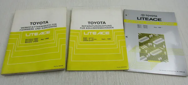 Werkstatthandbuch Toyota LiteAce M30 Schaltpläne + Reparaturanleitungen ab 1985