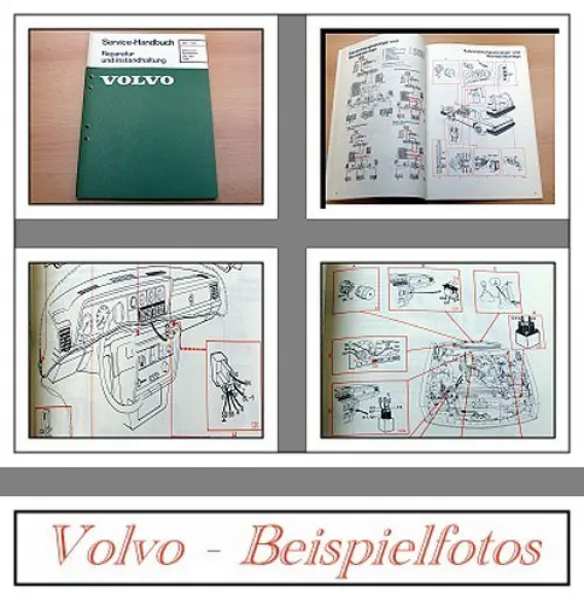 Werkstatthandbuch Volvo 240 + 260 1985 Elektrische Schaltpläne Elektrik