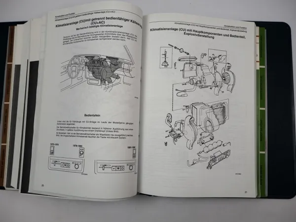 Werkstatthandbuch Volvo 240 260 Reparatur Karosserie Standheizung Klimaanlage ..