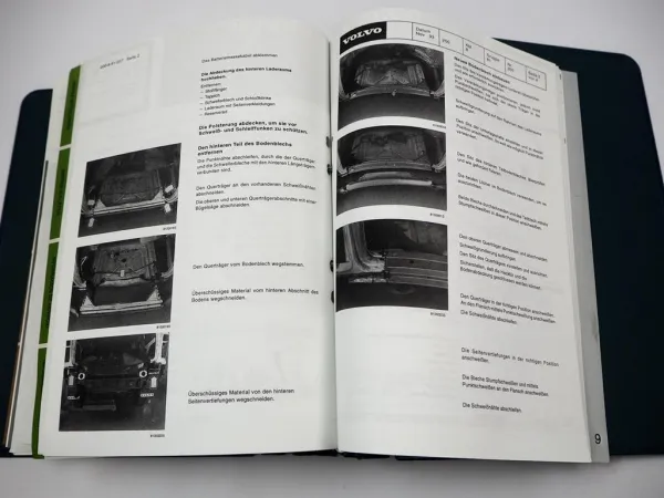 Werkstatthandbuch Volvo 240 260 Reparatur Karosserie Standheizung Klimaanlage ..