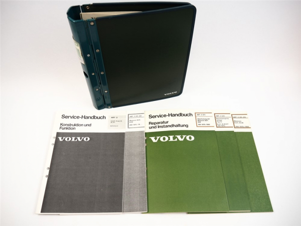 Werkstatthandbuch Volvo 260 Motor B27 B28 und Einspritzanlage Reparaturanleitung