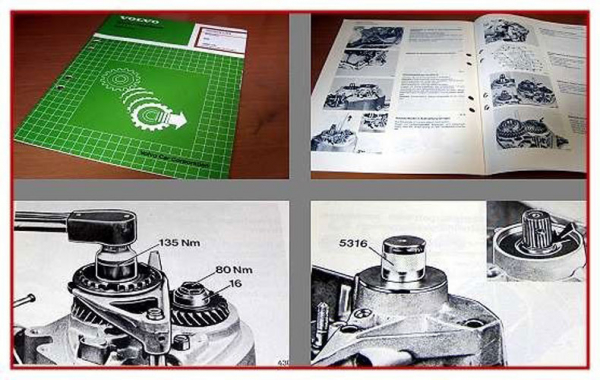 Werkstatthandbuch Volvo 440 460 480 ab 1986 Getriebe Reparatur M50 bis M60
