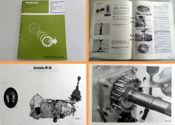 Werkstatthandbuch Volvo 740 760 780 Getriebe M46 M47 Overdrive J + P Überholung