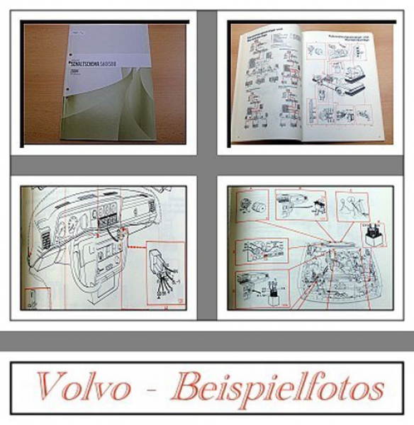 Werkstatthandbuch Volvo S60 S60R S80 2005 Elektrische Schaltpläne Elektrik