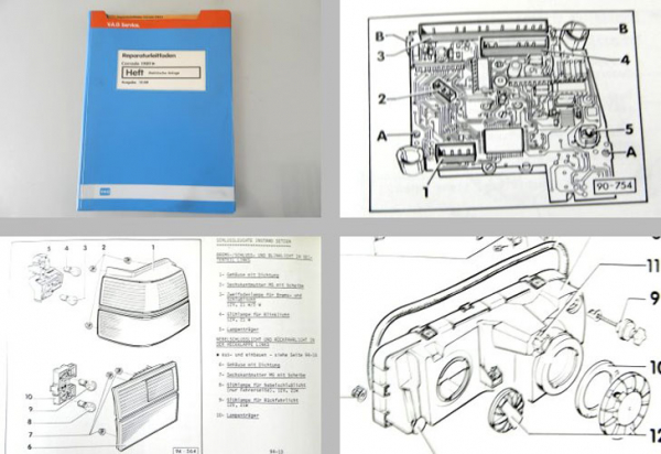Werkstatthandbuch VW Corrado G60 VR6 Elektrische Anlage Reparaturleitfaden