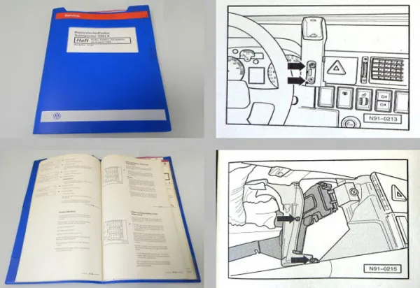 Werkstatthandbuch VW Transporter T4 Reparaturhandbuch Radio, Telefon, Navi ab98