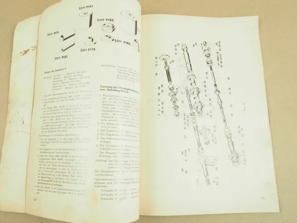 Werkstatthandbuch Zetor 4712 4718 5711 5718 5745 - 6748 Reparaturanleitung 1978