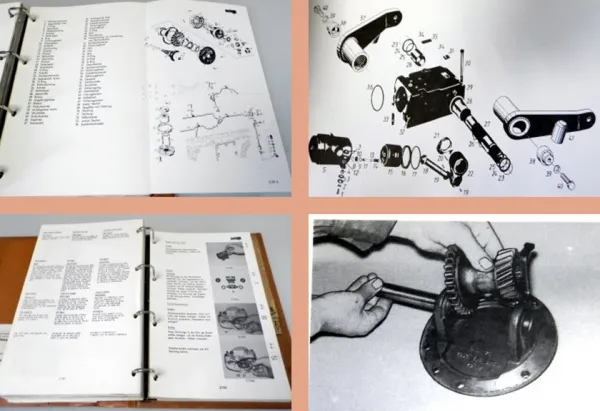Werkstatthandbuch ZF T3000 T-3000 Schleppertriebwerk schrägverzahnt 1980