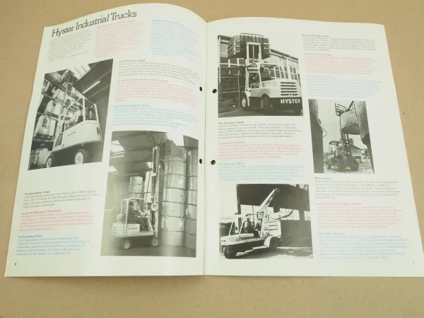 Werkszeitung Hyster Panorama Nr. 1 von 1970 Gabelstapler newspaper
