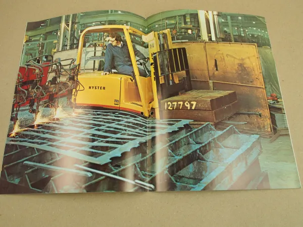 Werkszeitung Hyster Panorama Nr. 1 von 1970 Gabelstapler newspaper