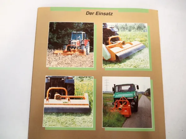 Willibald SHU FHU UFM Anbaugeräte an Unimog Steyr 4x Prospekt Preisliste ca. 1990