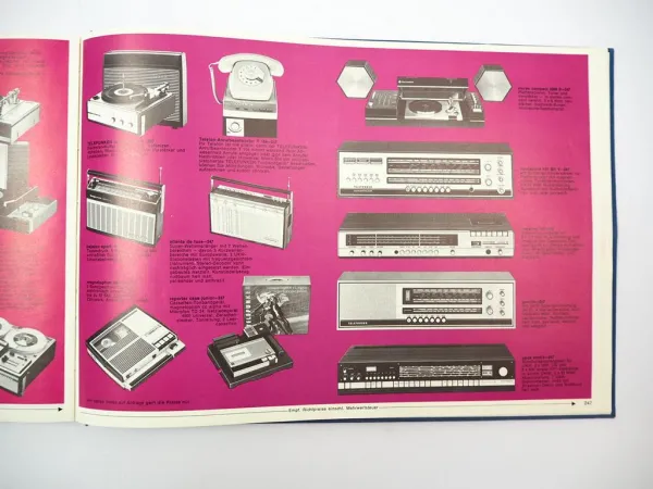 Wohnpunkt Einrichtungskatalog Raumgestaltung Herbert Bock 1970/80er Jahre