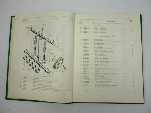 Wolga GAZ M21 A E I K Ersatzteilliste Catalogue Pieces de la Voiture de Tourisme