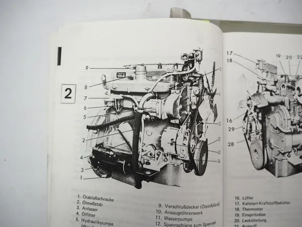 Yale Gabelstapler 1500 - 2500 kg mit Perkins 4.203 Dieselmotor Betriebsanleitung