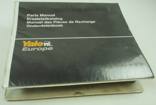 Yale GDP 20 25 30 RF Gabelstapler Ersatzteilliste parts list Onderderlenboek