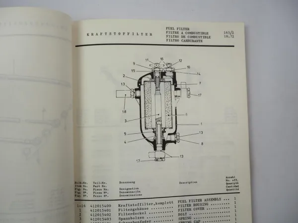Yale VD VDP 60 70 80 100 NB Gabelstapler Parts Manual Ersatzteilliste 1974