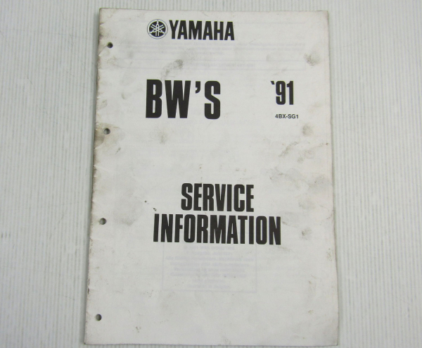 Yamaha BWS CY50 4BX Service Information 1991 Schaltplan